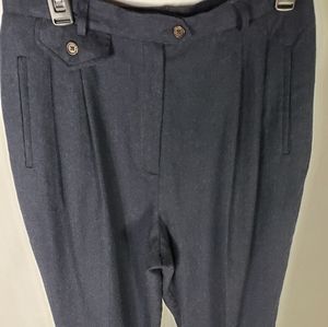 Wool Lauren Ralph Lauren Navy Pants Size 12